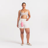 NikeSKIMS STUDIO STRETCH SEAM FRONT MICRO BRA | LINENON A MODEL FRONT