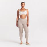 NikeSKIMS MATTE MICRO SCOOP BRA | DITSY FLORAL PRINT ON A MODEL