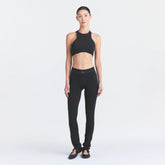 NikeSKIMS RIBBED SEAMLESS 34" STRAIGHT LEGGING | OBSIDIAN