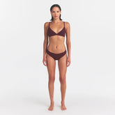 FITS EVERYBODY CHEEKY BRIEF | CURRANT ON A MODEL | FOCUS: 0.0, 1.0, 0.9