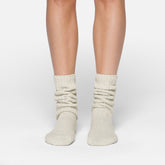 SLOUCHY CABLE SOCK