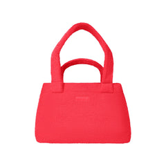TERRY SMALL TOTE | CARMINE FLAT ON A WHITE BACKGROUND | FLT