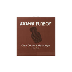 FUNBOY X SKIMS LOUNGE POOL FLOAT | COCOA ADDITIONAL FABRIC DETAILS