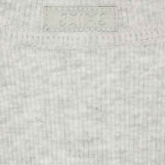 COTTON RIB TANK BODYSUIT | LIGHT HEATHER GREY ADDITIONAL FABRIC DETAILS | about this fabric