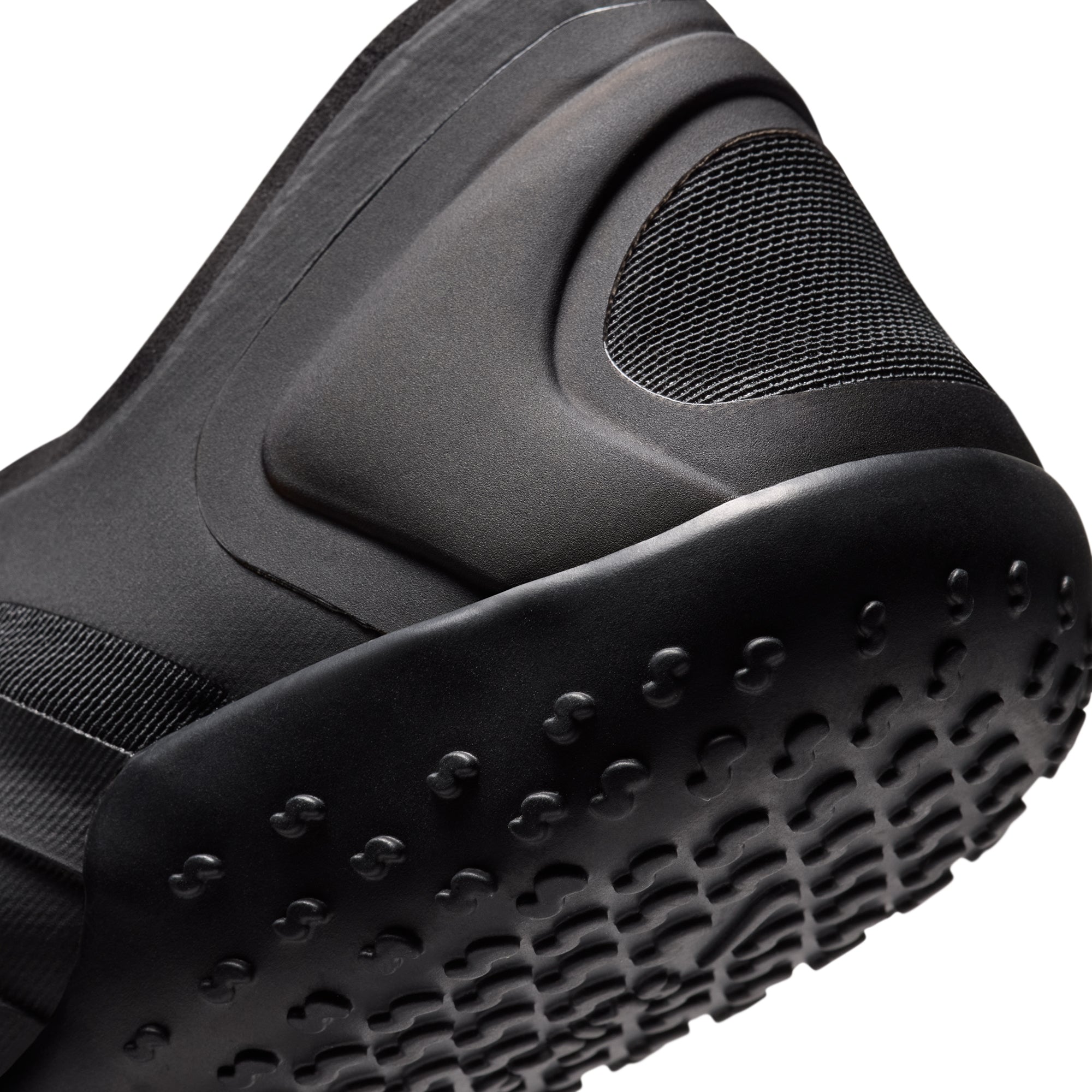 NikeSKIMS FOOTWEAR MESH RIFT | BLACK FLAT ON A WHITE BACKGROUND | @ | FOCUS: 0.0, 1.0, 0.9