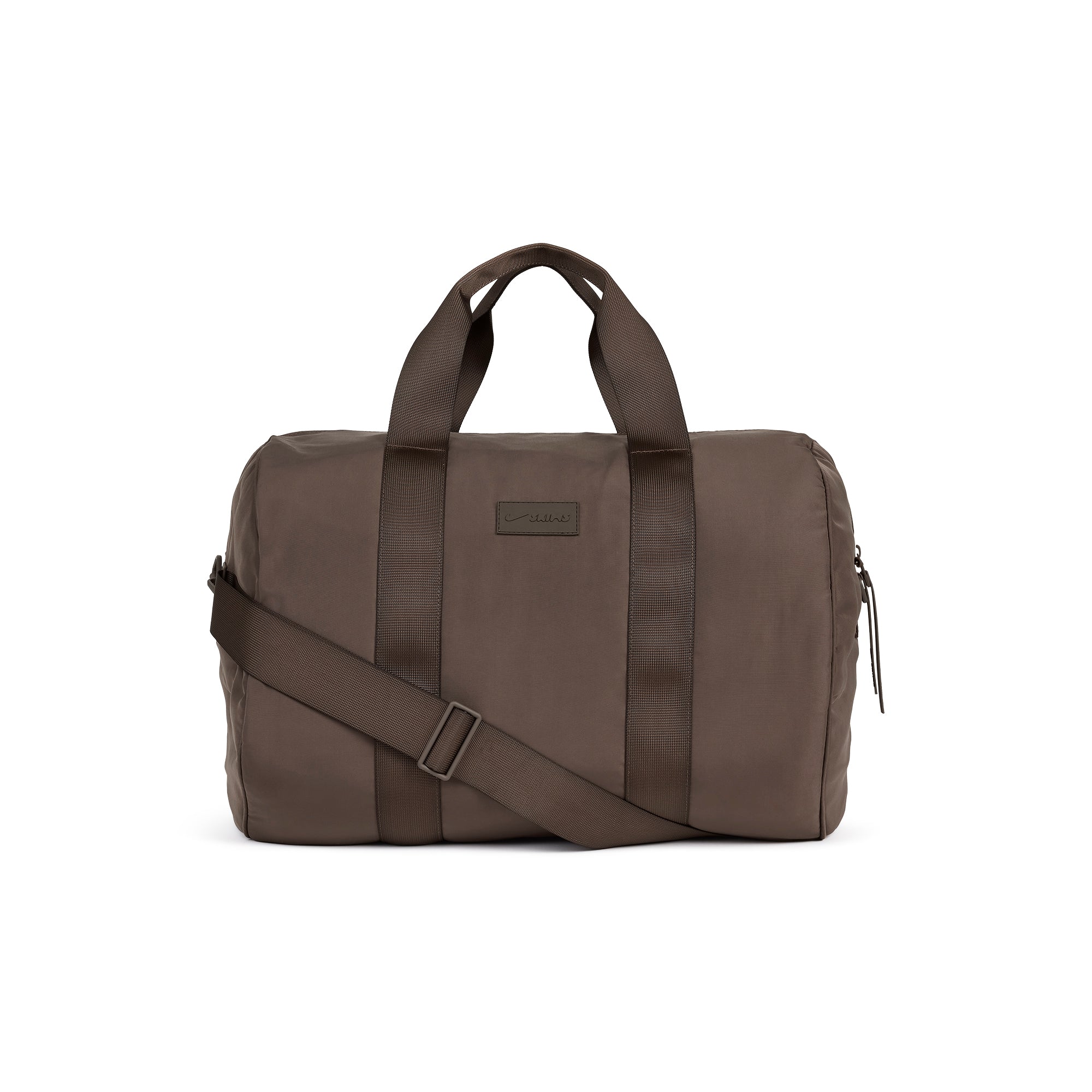 NikeSKIMS PUFFER GYM BAG | PHOENIX FLAT ON A WHITE BACKGROUND | FLT