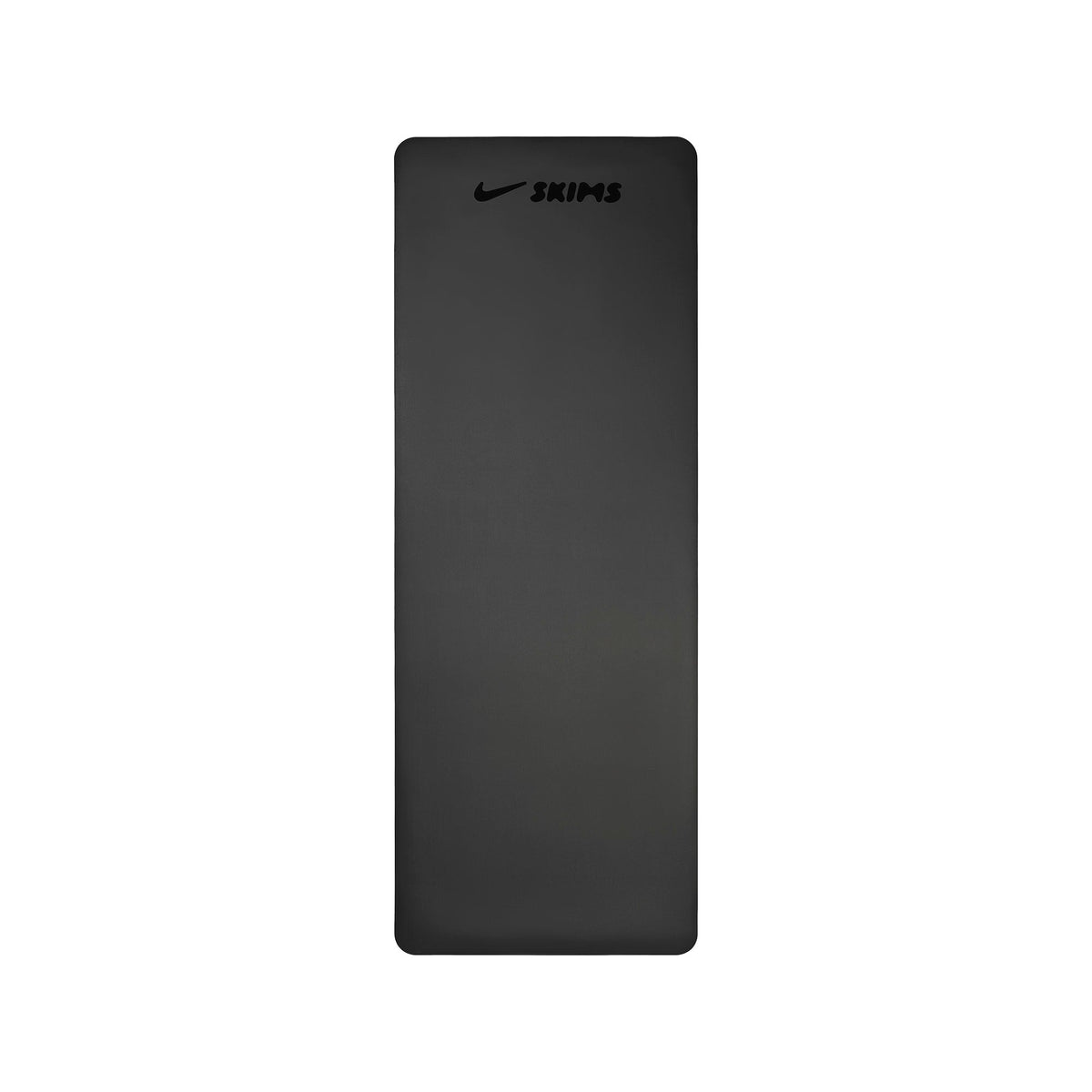 NikeSKIMS YOGA MAT | OBSIDIAN FLAT ON A WHITE BACKGROUND