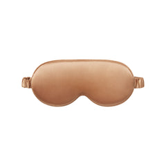 SLIP X SKIMS PURE SILK CONTOUR SLEEP MASK | CLAY FLAT ON A WHITE BACKGROUND | FLT