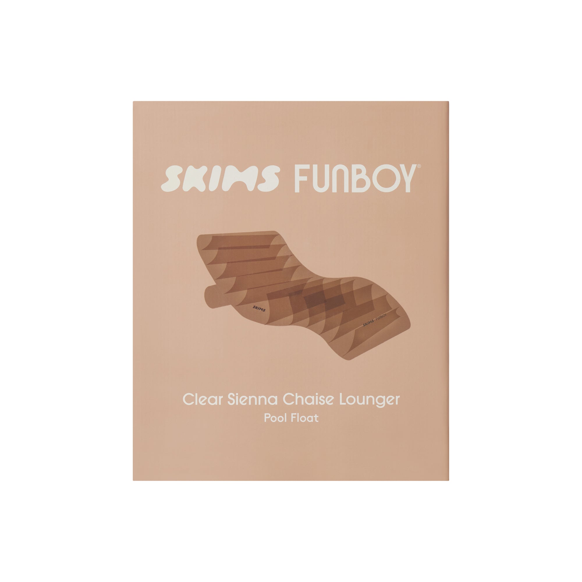 FUNBOY X SKIMS CHAISE LOUNGER FLOAT | SIENNA ADDITIONAL FABRIC DETAILS