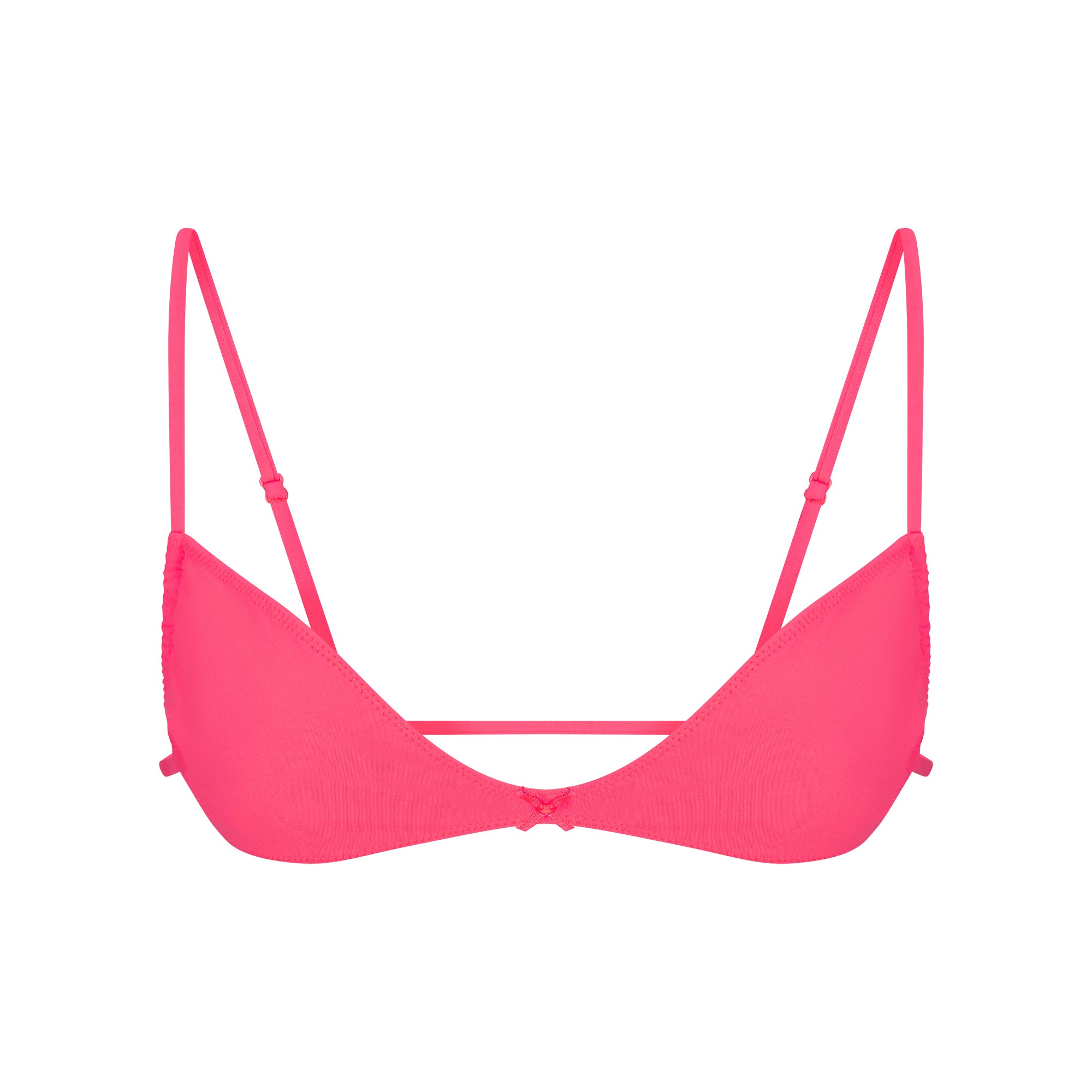 FITS EVERYBODY MICRO BANDEAU | ULTRA PINK FLAT ON A WHITE BACKGROUND | FLT