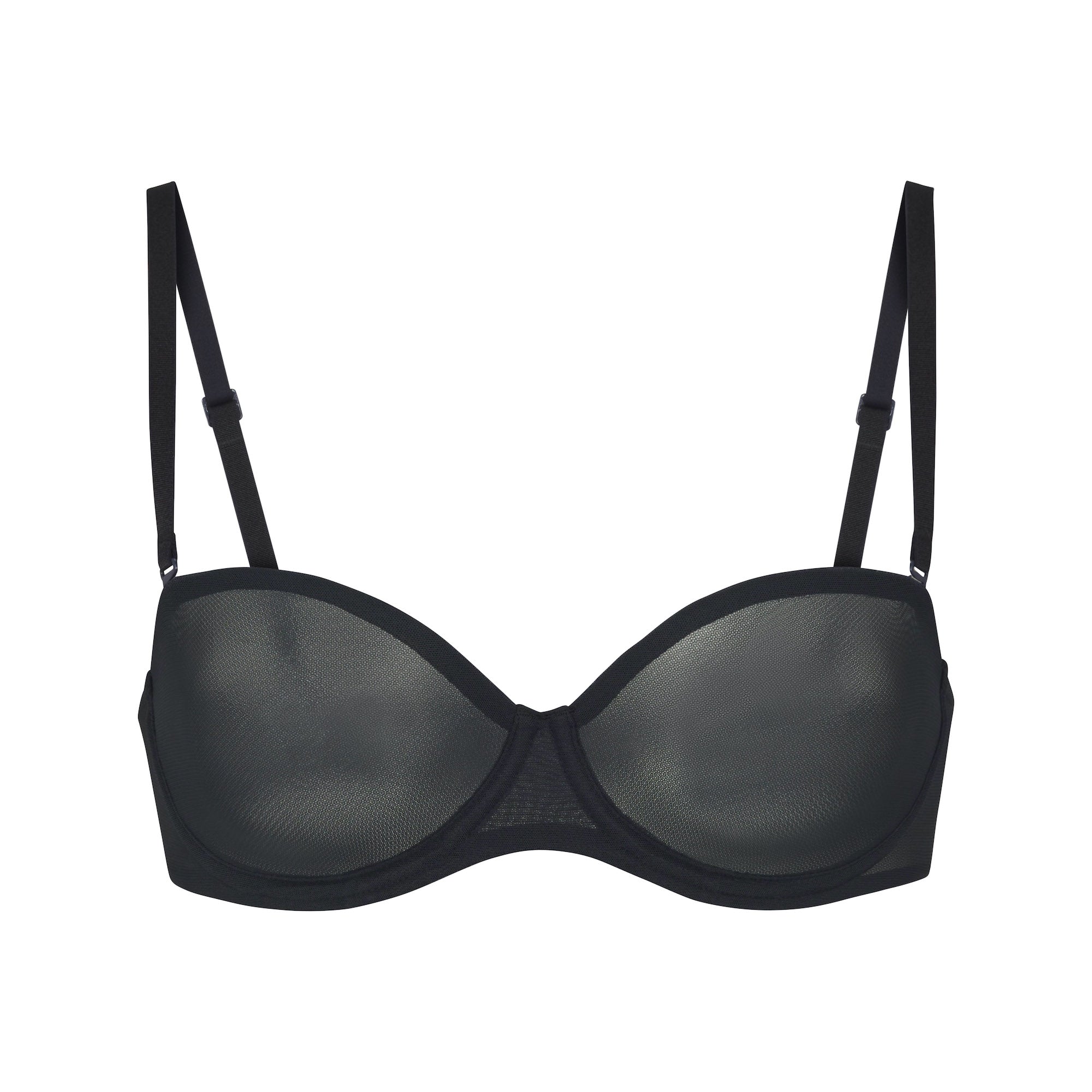 ULTRA FINE MESH STRAPLESS BRA ADDITIONAL FABRIC DETAILS
