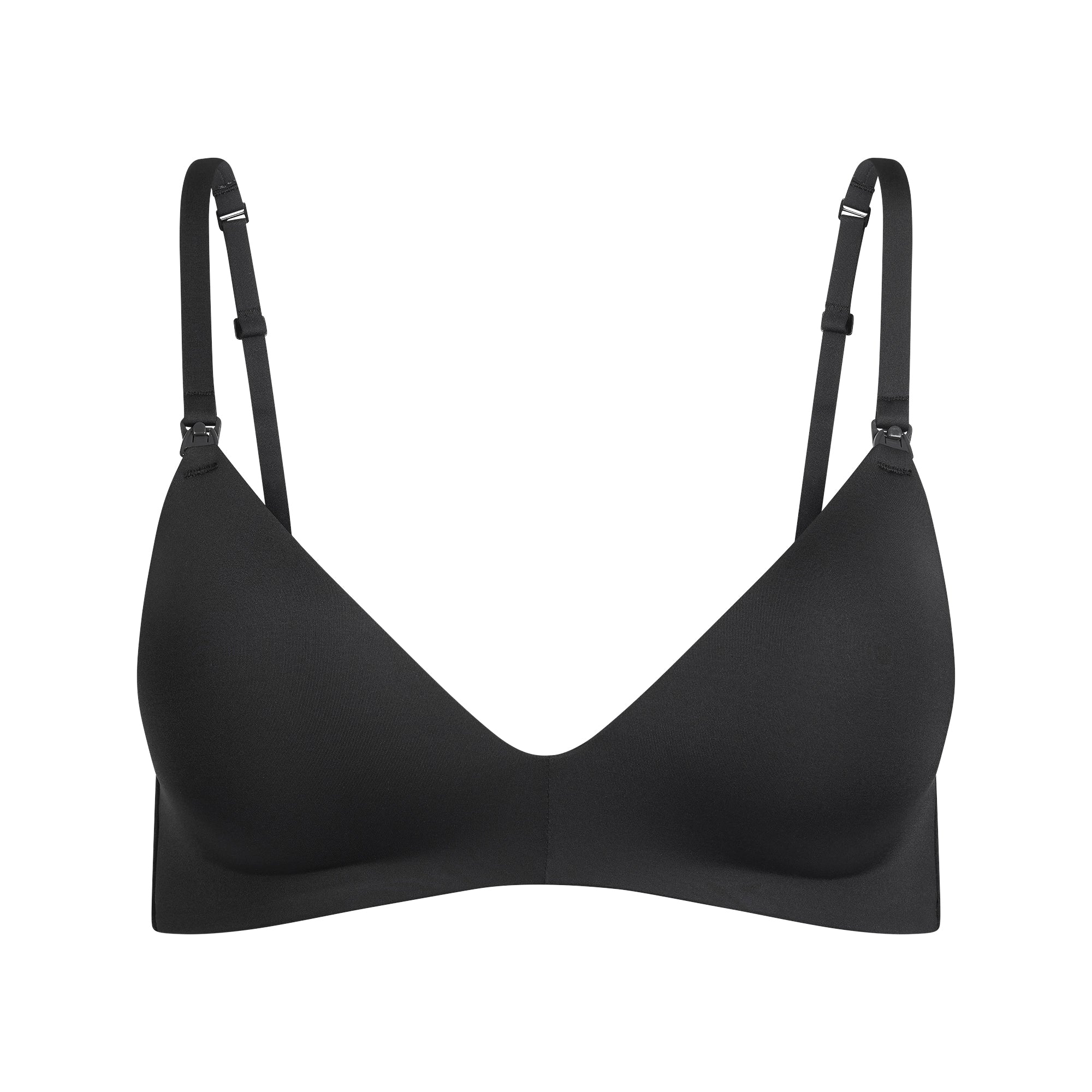 WIRELESS FORM MATERNITY NURSING BRA | ONYX FLAT ON A WHITE BACKGROUND | FLT