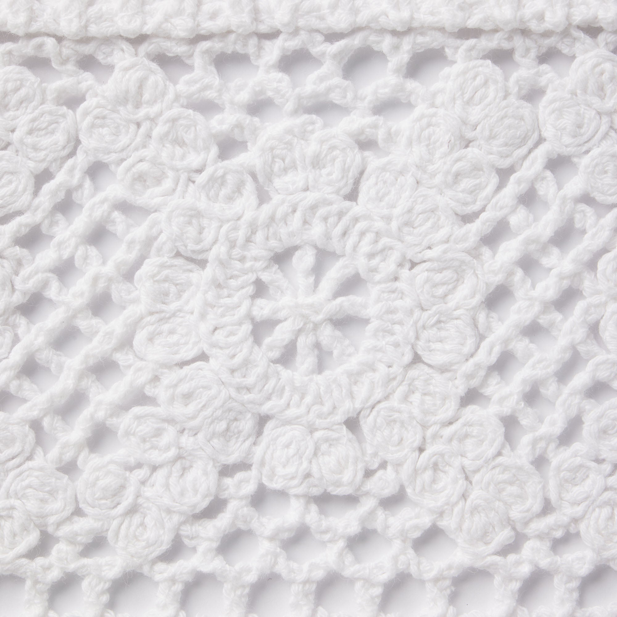 CROCHET COVER-UPS LOW RISE MINI SKIRT | SNOW ADDITIONAL FABRIC DETAILS