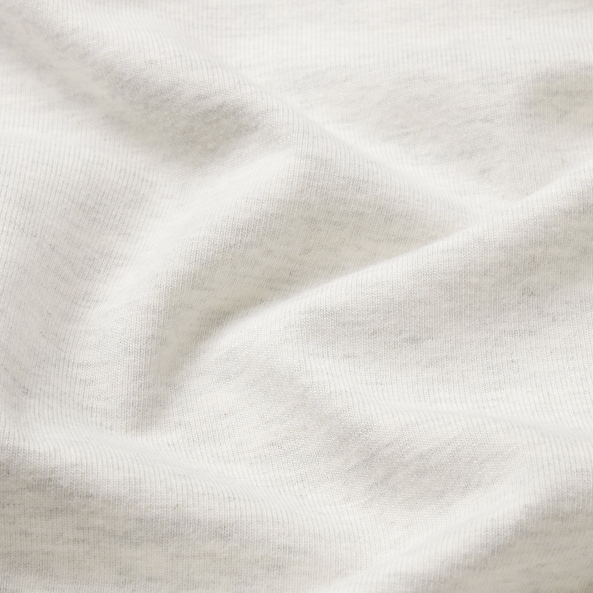 JERSEY LOUNGE MENS RELAXED STRAIGHT LEG PANT | CHALK HEATHER ADDITIONAL FABRIC DETAILS