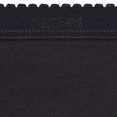 LIGHTWEIGHT COTTON PICOT LOGO STRING BIKINI | SOOT ADDITIONAL FABRIC DETAILS