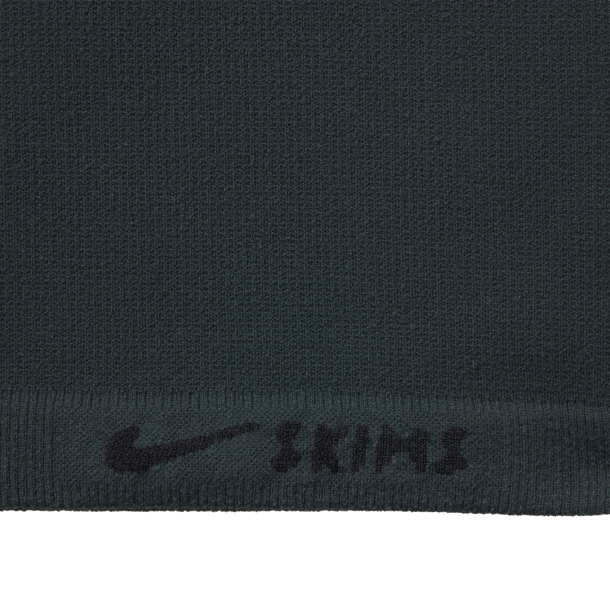 NikeSKIMS VINTAGE SEAMLESS MOCK NECK CROP TOP | DARK TEAL