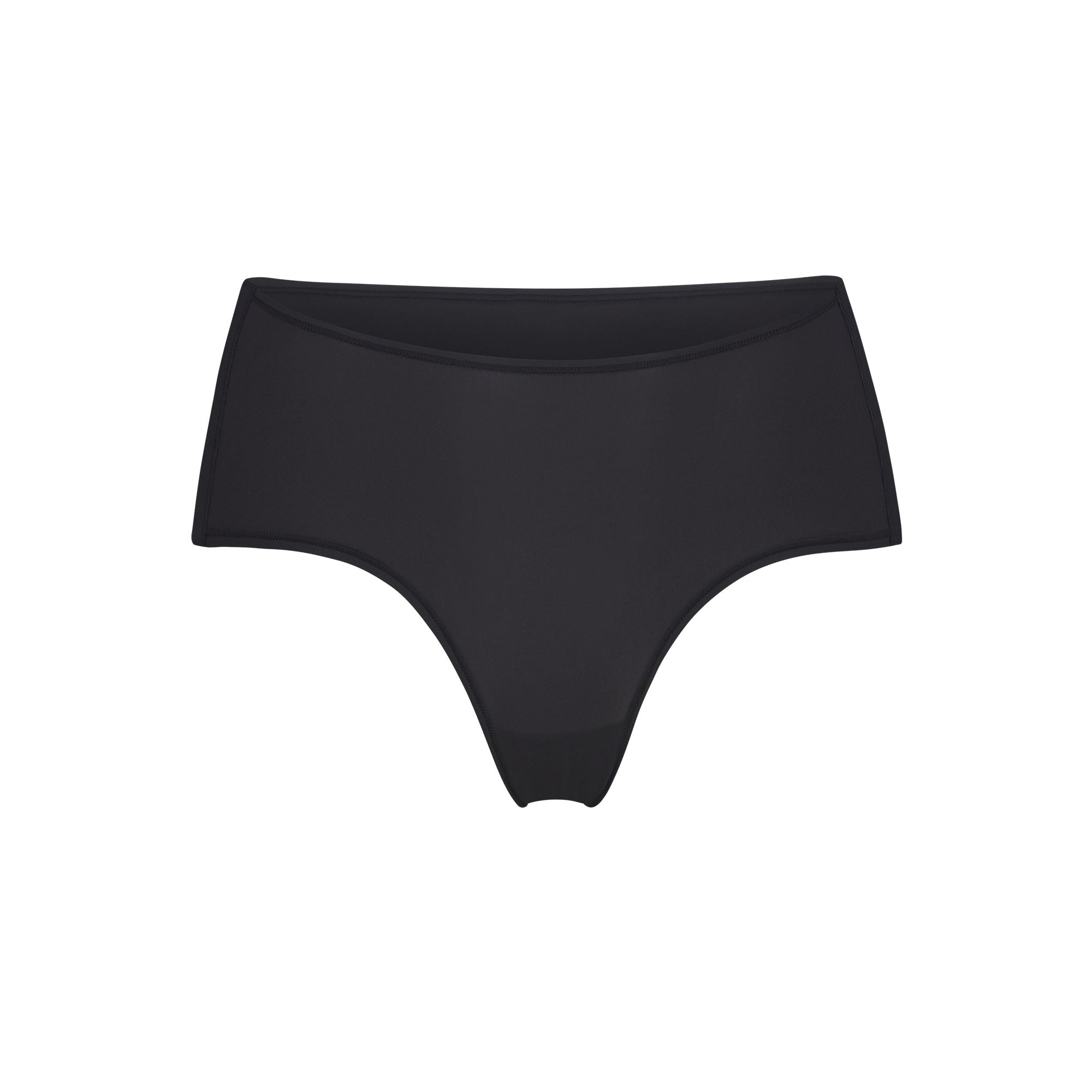 ADAPTIVE FITS EVERYBODY BOY SHORT | ONYX (ADAPTIVE PANTIES) LAYS FLAT ON A WHITE BACKGROUND | FLT