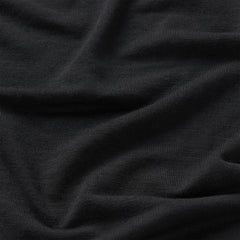 SHEER MODAL CREWNECK HENLEY | ONYX ADDITIONAL FABRIC DETAILS
