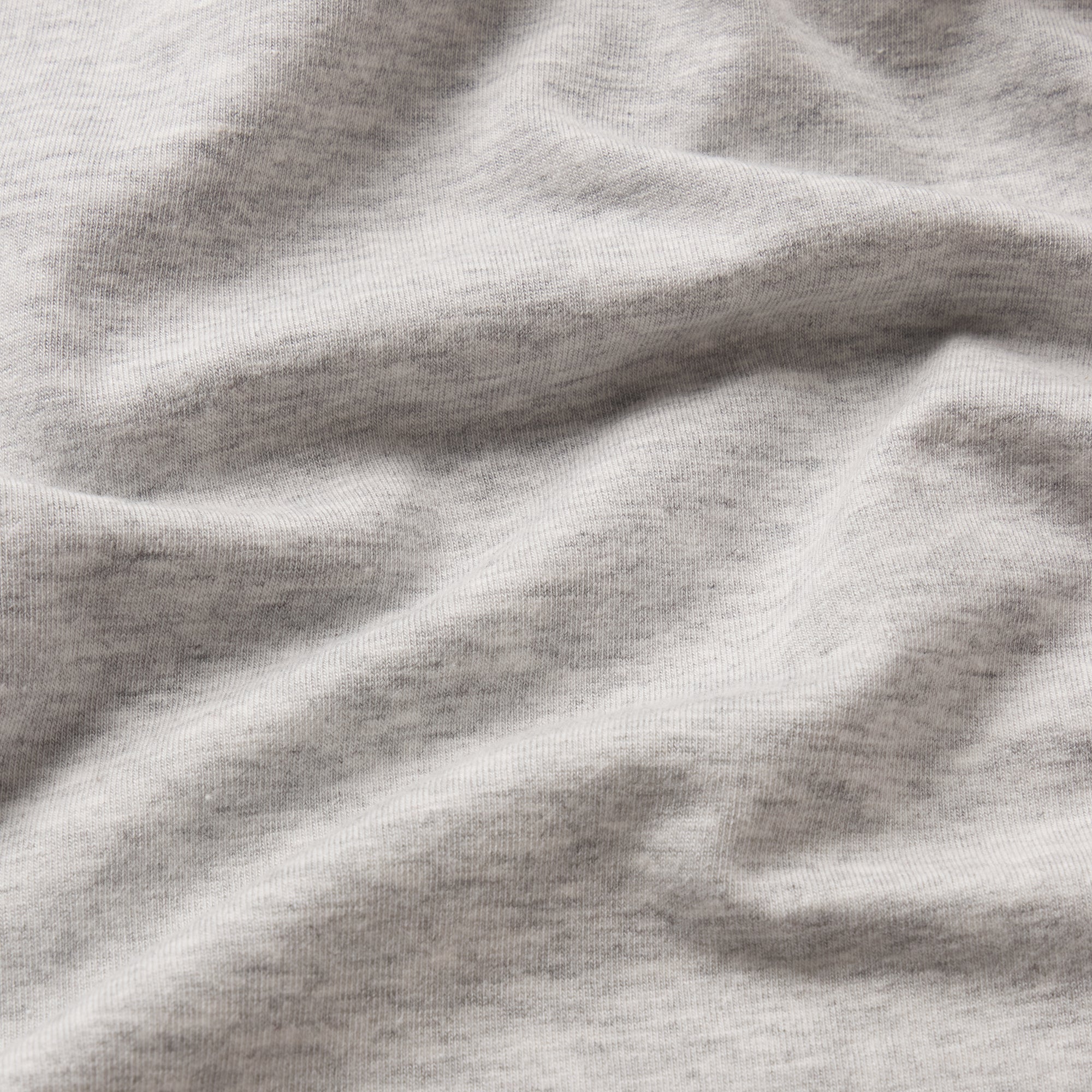 JERSEY SLEEP MENS SLEEP SET | LIGHT HEATHER GREY ADDITIONAL FABRIC DETAILS