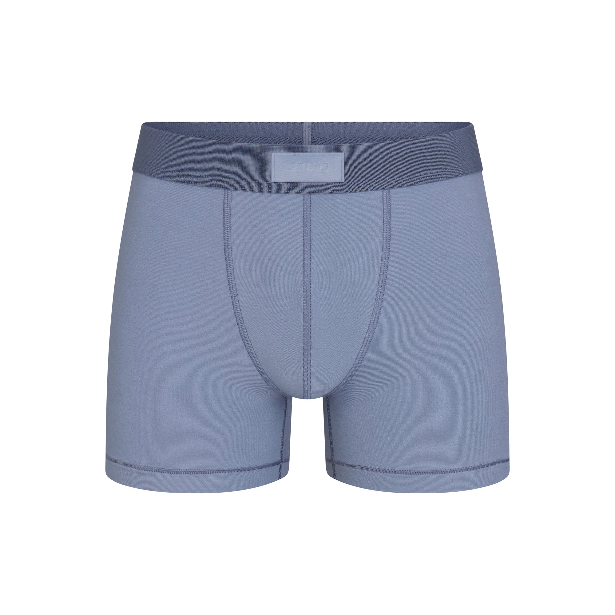 SKIMS COTTON MENS 3" BOXER BRIEF 5-PACK | ATMOSPHERE MULTI FLAT ON A WHITE BACKGROUND | FLT