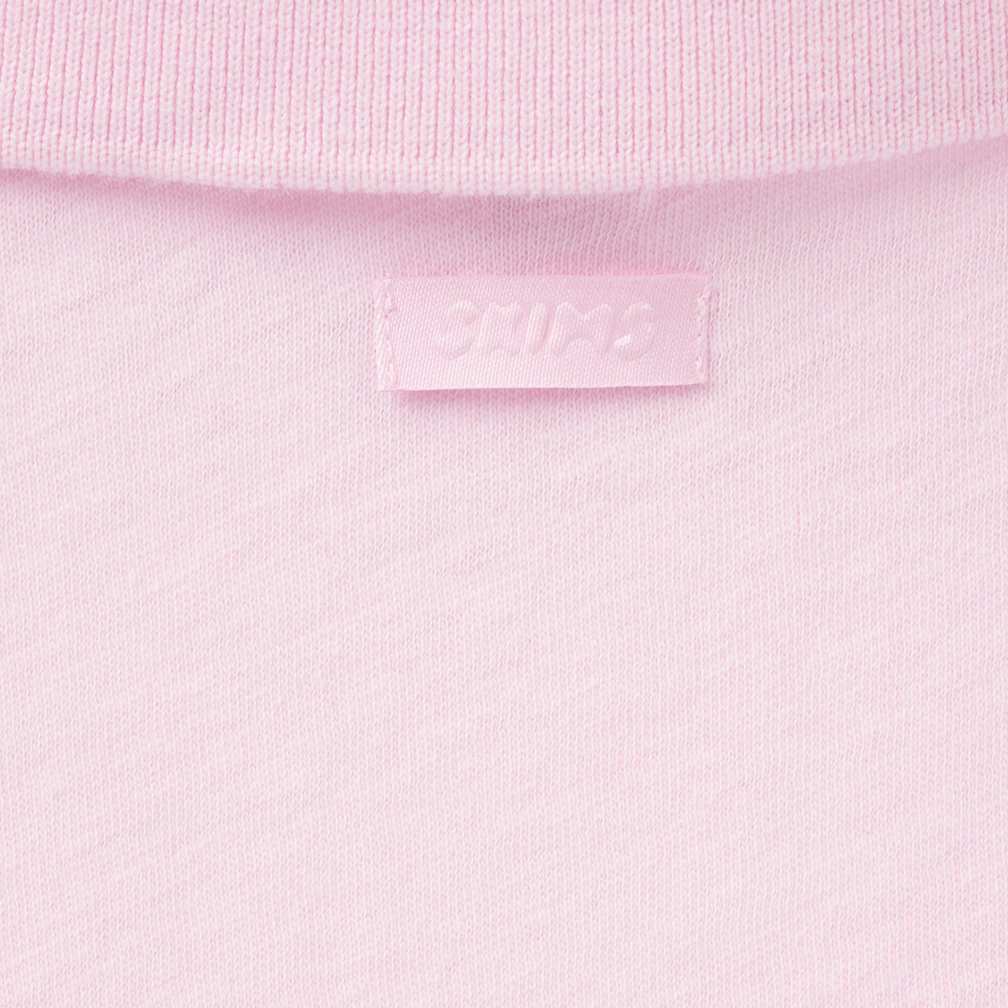 WORN IN JERSEY POLO | PEONY & LAYS FLAT ON A WHITE BACKGROUND | FLT